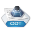 MS Word ODT Icon 64x64 png